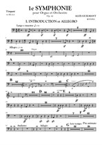 Alex Guilmant. Premiere Symphonie pour Orgue et Orchestre – Timpani orchestral part (2 pages)